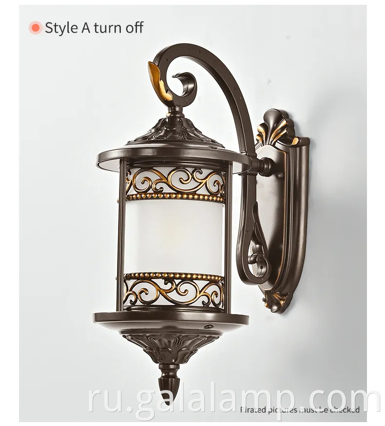 Главный современный светодиодный угловой настенный приспособление для патио